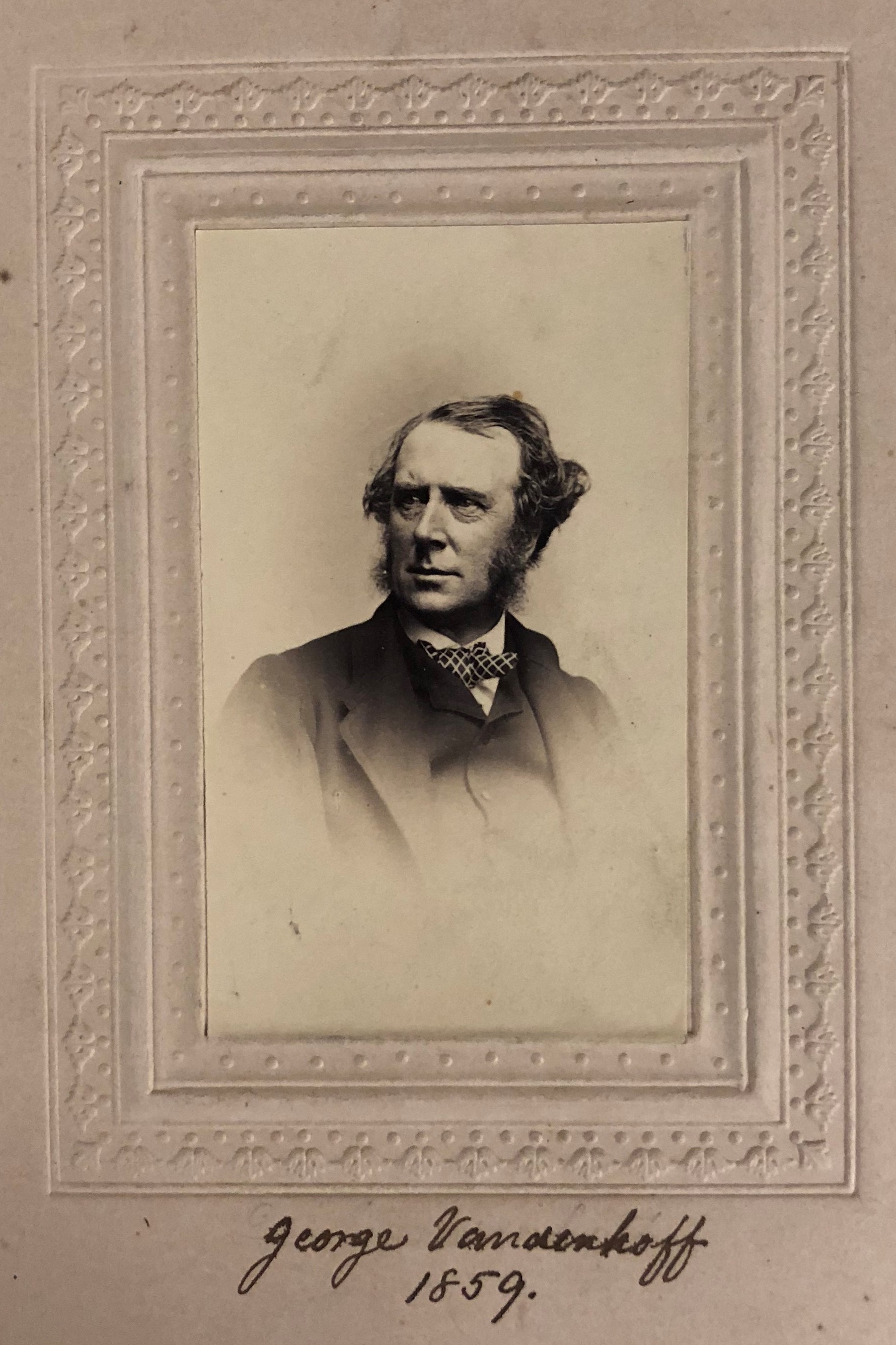 Member portrait of George Vandenhoff